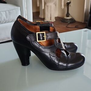 Chie Mahara Leather Heels